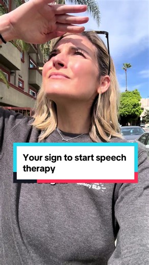 It’s never too early! Speech therapy is fun for kids and educational for parents. If you have ANY gut feeling that maybe you should look into speech therapy, this is your sign! Speech & Language Milestones 👇🏻 9 months: babbling (bababa), responds to name, vocalizes to get attention 12 months: first words, waves/points, understands simple words 15 months: 5–10 words, imitates words, points to request 18 months: 10–50 words, points to body parts, brings items to show you 2 years: 50-250 words, 2