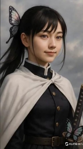 "Nezuko in Real Life – Cinematic Anime Remastered in 4K"