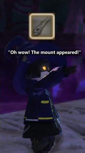 What it feels like to get a 99 roll on an Extreme Mount #ffxiv #finalfantasyxiv #squareenix #mmorpg