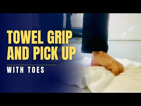Towel Grip with Toes