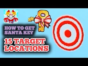 All 15 Target Locations in Pet Simulator 99 - How to Get Santa Key