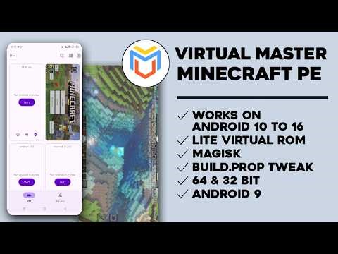 Minecraft Test(Request) | Virtual Master v3.2.59 Custom ROM A9 Lite
