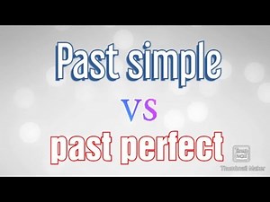 Past perfect vs past simple