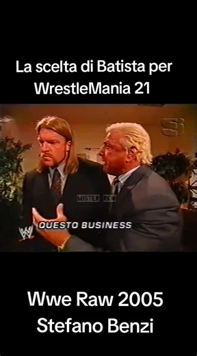 Batista: La Scelta per WrestleMania 21