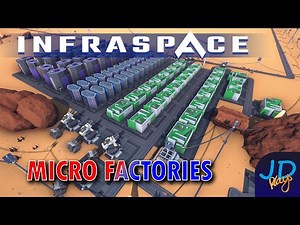 Micro Factories 🚜 InfraSpace Ep4 👷 New Player Guide, Tutorial, Walkthrough 🌍