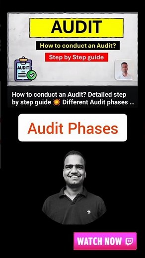 3 Main Phases of an Audit Explained | Planning, Fieldwork & Reporting #shorts - 333