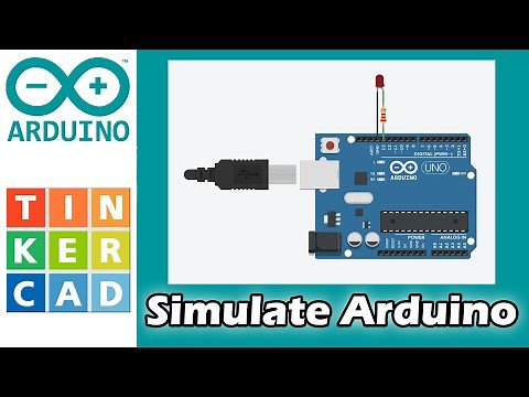 Simulate Arduino in TINKERCAD tutorial محاكاة الأردوينو على تينكركاد