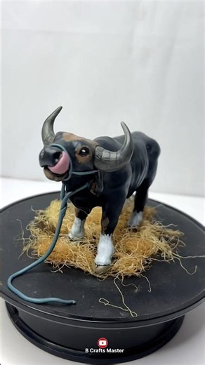 Clay Sculpting Buffalo #claysculpting #claymodelling #clayart #ClayAnimal