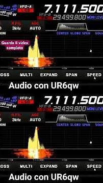 Test audio yaesu ftdx 10 e equalizzatore 10 bande Ur6qw #yaesu