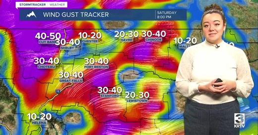 Warm and windy pattern sets up through next week