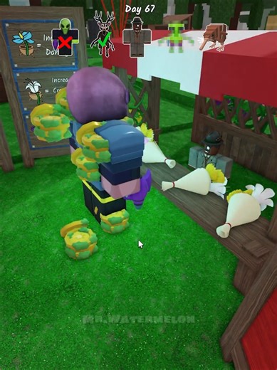 Trolling The Alien With Items in Roblox