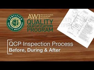 Webinar: AWI-QCP Inspection Process