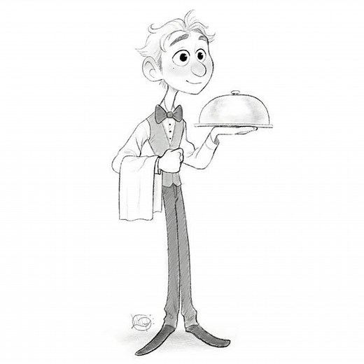 Process Video of the Day | Luigi Lucarelli* • Watch it on → instagram.com/helloluigi/ • CharacterDesignReferences.com :|] #CharacterDesign #ConceptArt #ProcessVideo #TimelapseVideo | Character Design References