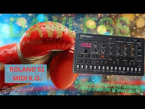Roland S1 with a MIDI Controller | Arturia Keylab 2 and Minilab 3