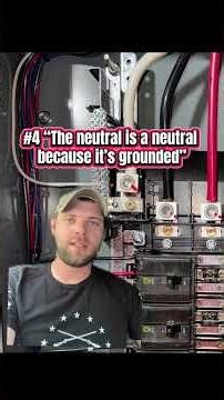 Top 5 Misunderstandings About Neutrals #electrician #neutral #electrical #education