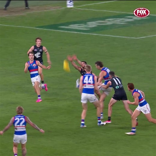 164K views · 442 reactions | "Could that be the sort of decision that decides the game?"  Watch #AFLBluesDogs LIVE on ch.504 or stream on Kayo: bit.ly/3FXVfo8 ✍️ BLOG bit.ly/4iO3nq7  MATCH CENTRE bit.ly/4hTRaie | FOX Footy | Facebook