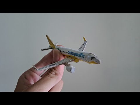 Cebu Pacific(RP-C4350) Airbus A320-271NEO Little Model Airport making