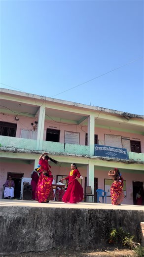 Maghi program dance by students of class 7 students #shreemavisaudiyar #creatorsearchinsigh #trending #student