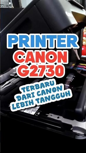 The Canon G2730 printer can print, scan, and copy. The Canon PIXMA G2730 is a 3-in-1 multifunctio...
