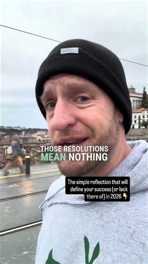 Daily unsolicited advice - reflection over resolution