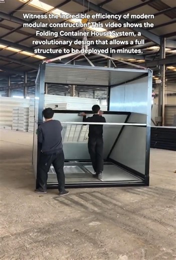 Amazing Folding House Technology: The Future of Rapid Construction!