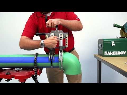 How to Fuse 4" PP-R Pipe using the McElroy® Spider™ 125