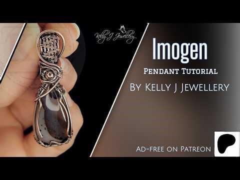 Imogen Pendant Tutorial | Kelly J Jewellery.