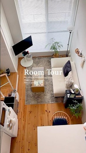 一人暮らし。ロフト付き1R・北欧ナチュラルインテリア&収納アイデア #home #housetour #roomtour #ルームツアー #ワンルーム