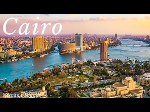CAIRO, Egypt in 4K: Pyramids of Giza, Nile River, Markets & Temples