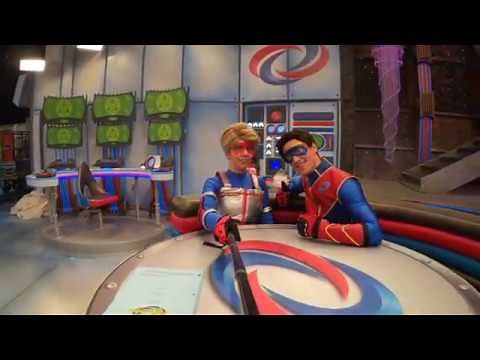 Visiting the original Henry Danger Set with our Captain Man and Kid Danger Cosplays