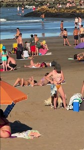 🇦🇷 BEACH WALK, MAR DEL PLATA, Argentina ☀️ #shorts