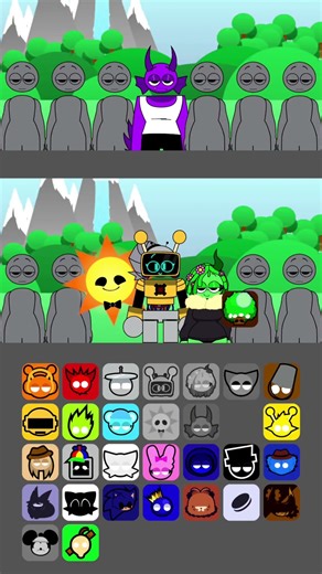 Sprunki Retake Human 💯 Doble kill🔥 #sprunki #incredibox #duomix #shorts #gaming