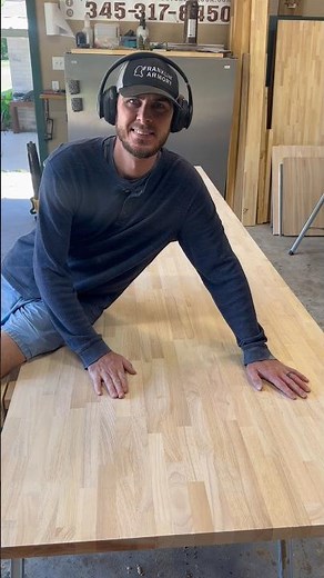 Building a custom island. #butcherblock #kitchen #woodart #countertops