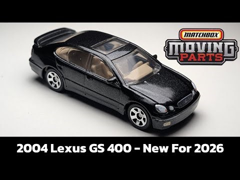 Matchbox 2004 Lexus GS400 - New for 2026