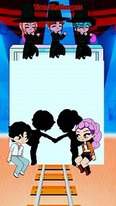 1M views · 53K reactions | Couple Pose Challenge! Rumi ❤️ Jinu Body Symbol Game | KPop Demon Hunters | Toon Challengers | Facebook