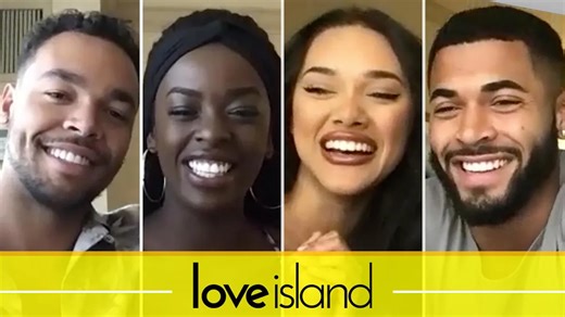 "Love Island" Couples Justine And Caleb & Cely And Johnny Take The Relationship Test