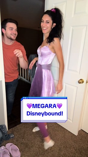 Disneybound Couple: Hercules and Megara at Disneyland