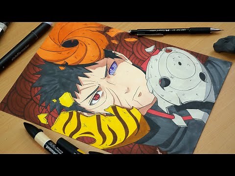 Drawing Obito Uchiha [NARUTO]