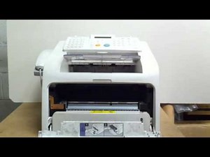 How To Change Toner Drum Cartridge On Samsung SF-560 Fax Machine