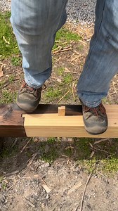 Scarf joint testing The comment heroes of YT hate this joint because they saw some TV special once that showed one failing. We had some fun testing this shiribasami tsugi Japanese scarf joint. #timberframe#timberframing#woodwork#woodworking#woodworker | Appalachian Wood Homestead