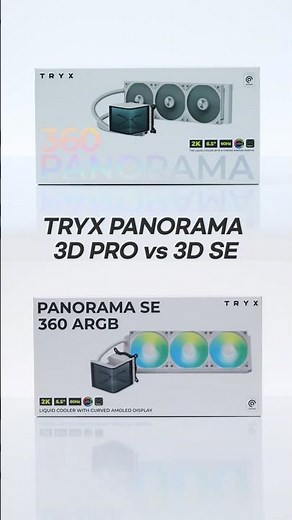 TRYX Panoramic 3D PRO vs SE