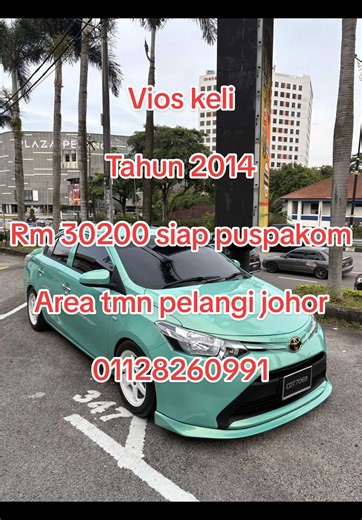 Vios ncp 150 Tahun 2014 Set up jb style🤙 Cat baru mint green aikka with cristal Bumper depqn custom Bonet depan custom Logo gold baru Rim te37 putih Exhaust regu baru Lampu albino baru Rm 30200 siap puspakom #fyp #vioskeli #ncp150 #cleanconsept #vioskelifypシ゚viral