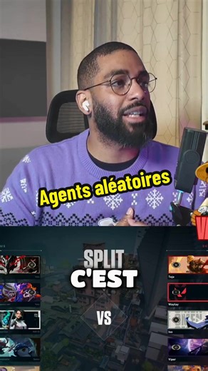 Tu testes le nouveau mode qui te sélectionne des agents « aléatoires » 🤨🤨🤨 #valorant #valorantfrance #valorantfr