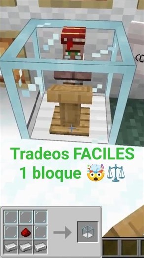 Easy trading in 1 block (Goodbye Minecarts)