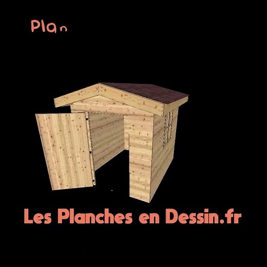 Construire un abri de jardin de 5 m² #maison #abridejardin #diy