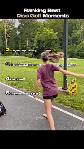 Ranking Best Disc Golf Moments⛳️ #discgolf #best #ranking