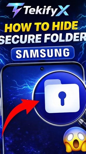How to Hide Secure Folder in Samsung 🔒 | Samsung Secret Privacy Trick | #18