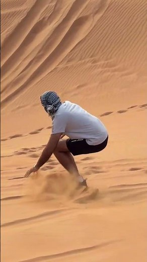 Epic Sandboarding Adventure in Dubai | Ride the Dunes!