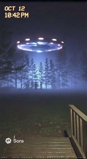 Found Footage: UFO Landing Caught on Tape (1980s VHS)