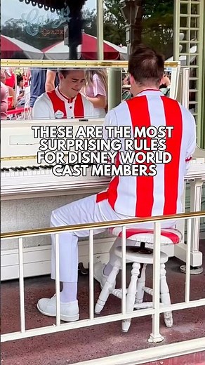 Disney Cast Member Rules #disneyworld #castmember